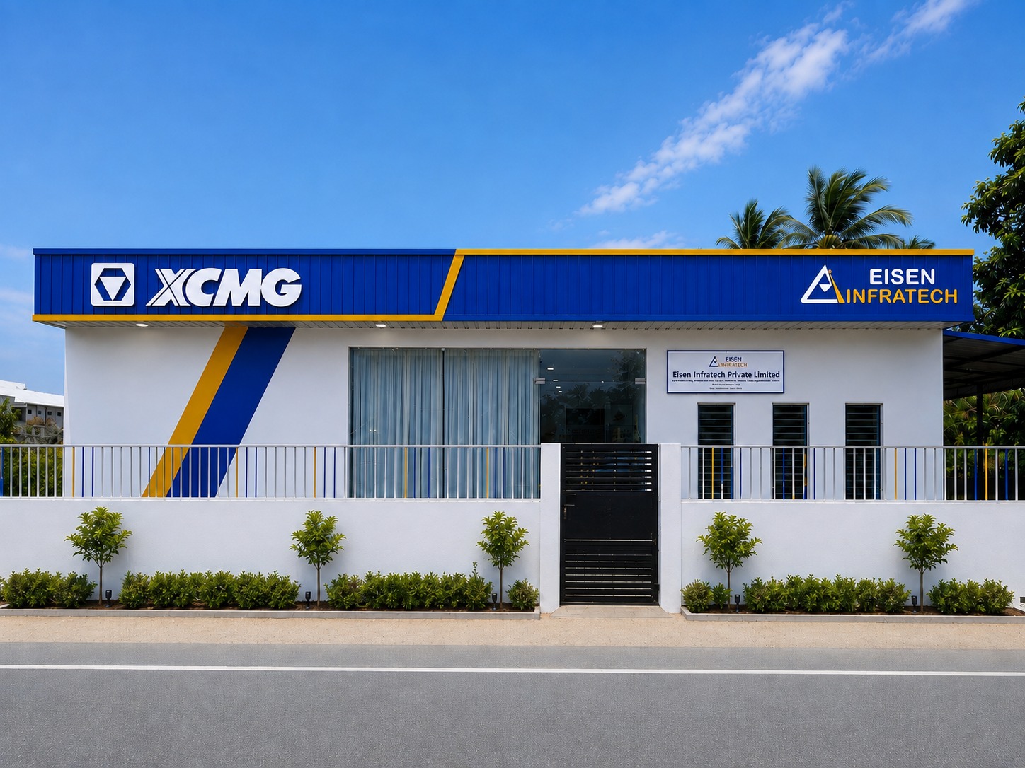 XCMG equipment delivery
